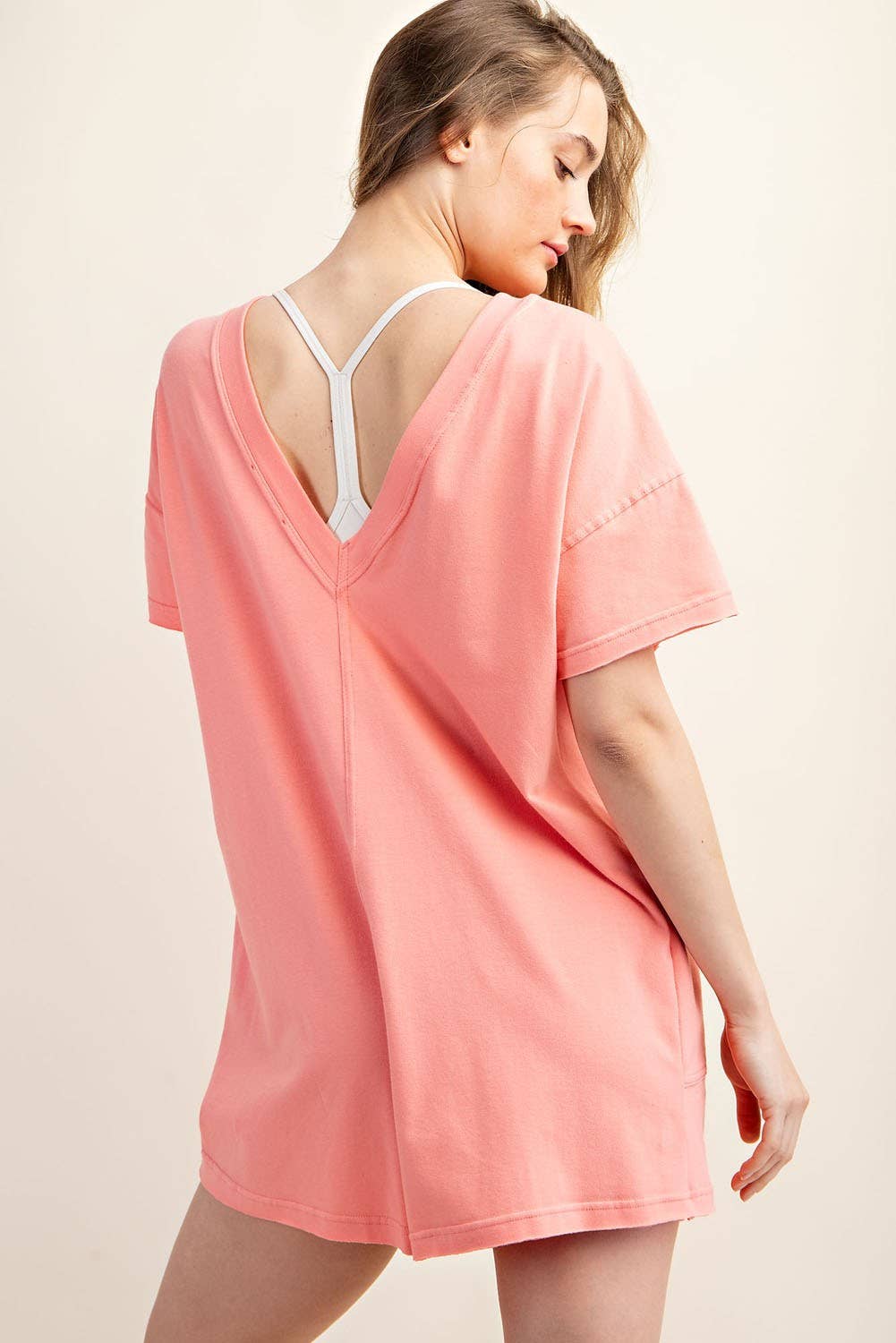 Peace Love Line – wholesale Byxdress - Dam – PL2218 - BOMULLSLYCRA SOLID ROMPER8