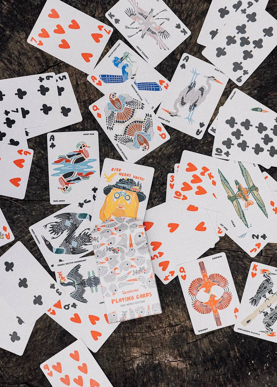 Woosah Outfitters – Engroshandel Spillekort – Bird Nerd spillekort3