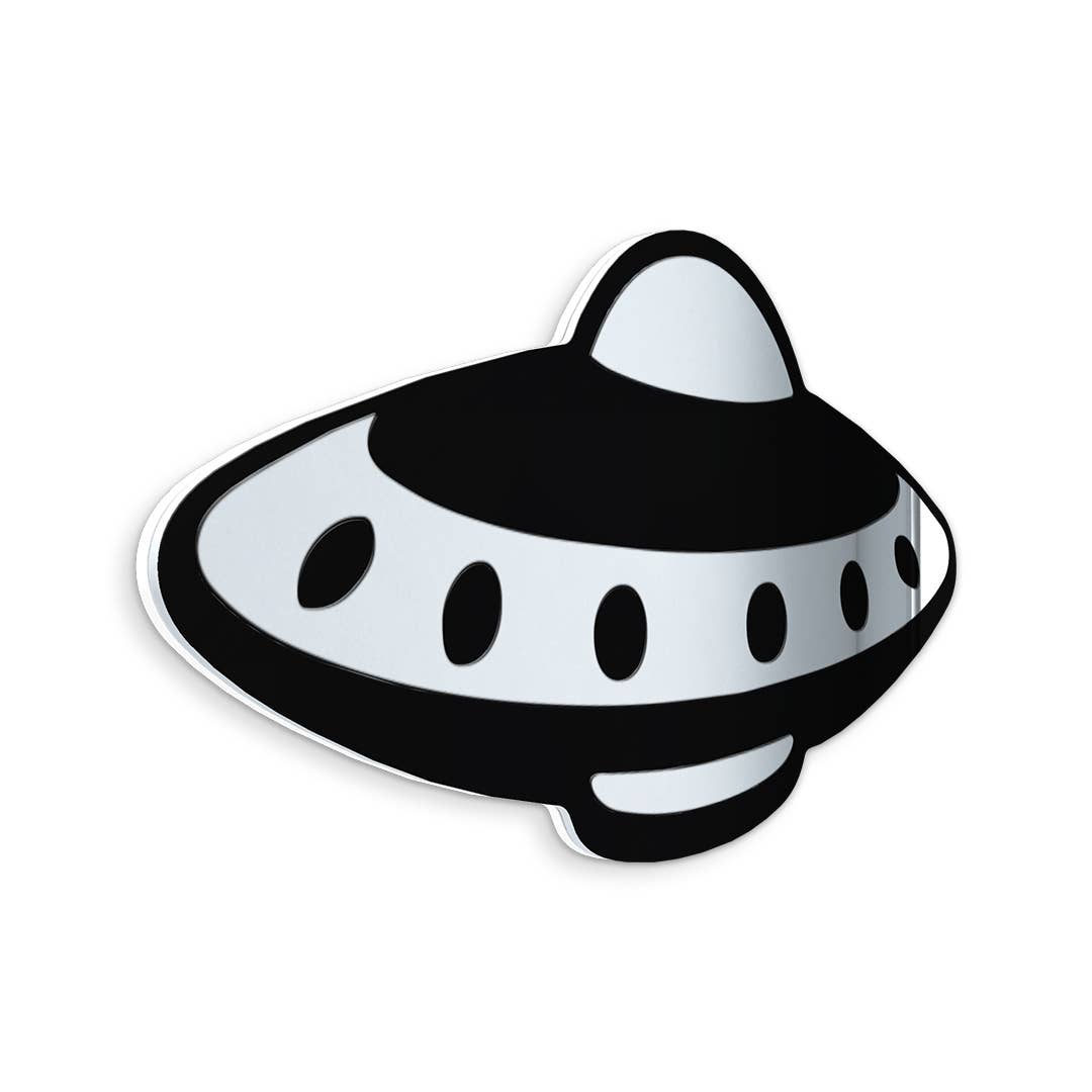 4ArtWorks - Venta al por mayor Papel pintado 3D - Ovni retro | Arte acrílico | Decoración de pared con espejo8