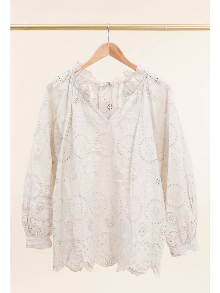 LÉA & LUC - Wholesale Blouse - Women's - 100% Cotton Blouse REF. 1216822