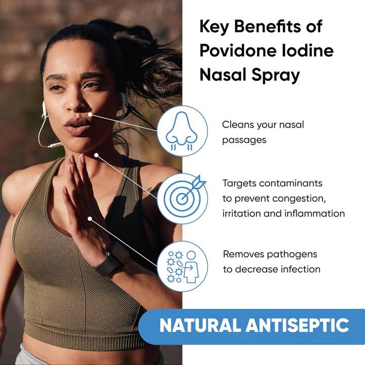 Viraldine - Wholesale Nasal Care - Viraldine 1.5% Povidone-Iodine Nasal Spray Allergy Cold Flu1