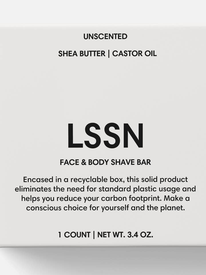 BARRE DE RASAGE POUR LE VISAGE ET LE CORPS pour la vente par LSSN