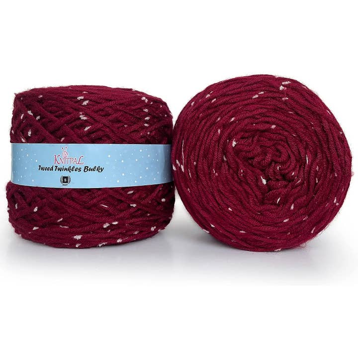 KnitPal - Wholesale Yarn - Tweed Twinkles Bulky - Soft Acrylic Blend46