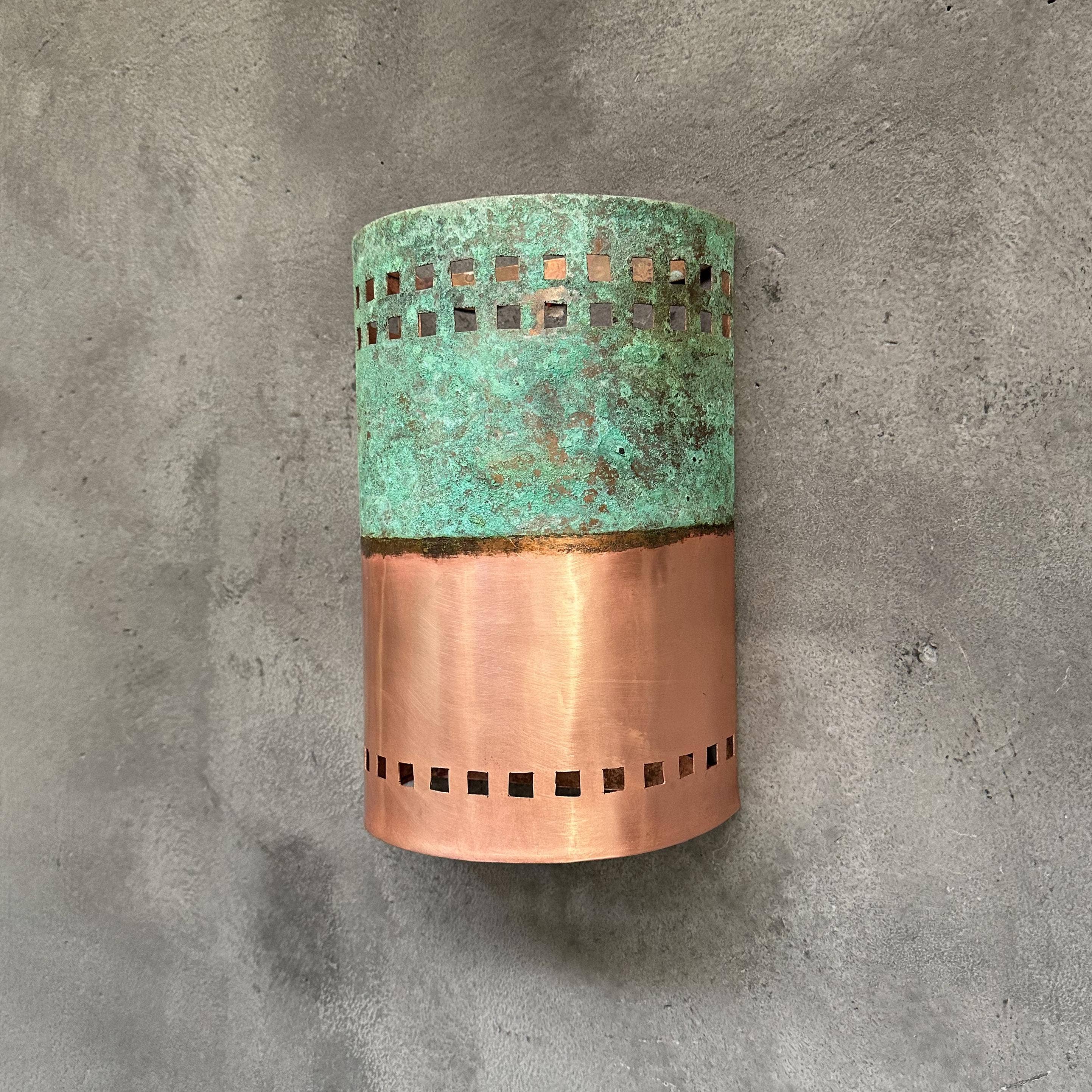 SaharaKesh - Wholesale Sconce - Green Patina Copper Outdoor Wall Light Fixtures4