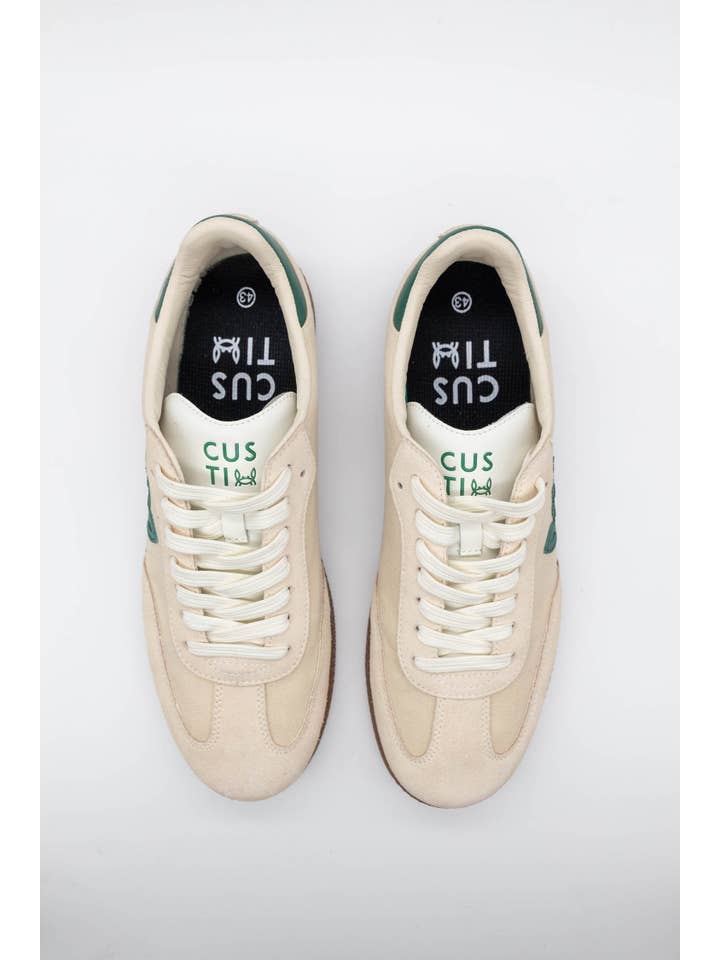 Custi Mikelo - Wholesale Lifestyle Sneakers - Men's - Beige Sport Sneaker