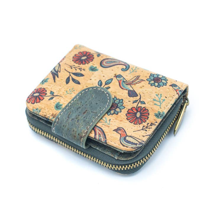 Meninas Bonitas Cork - Wholesale Wallet - Women's - Pattern cork card wallet Cork Wallet BAG-2087