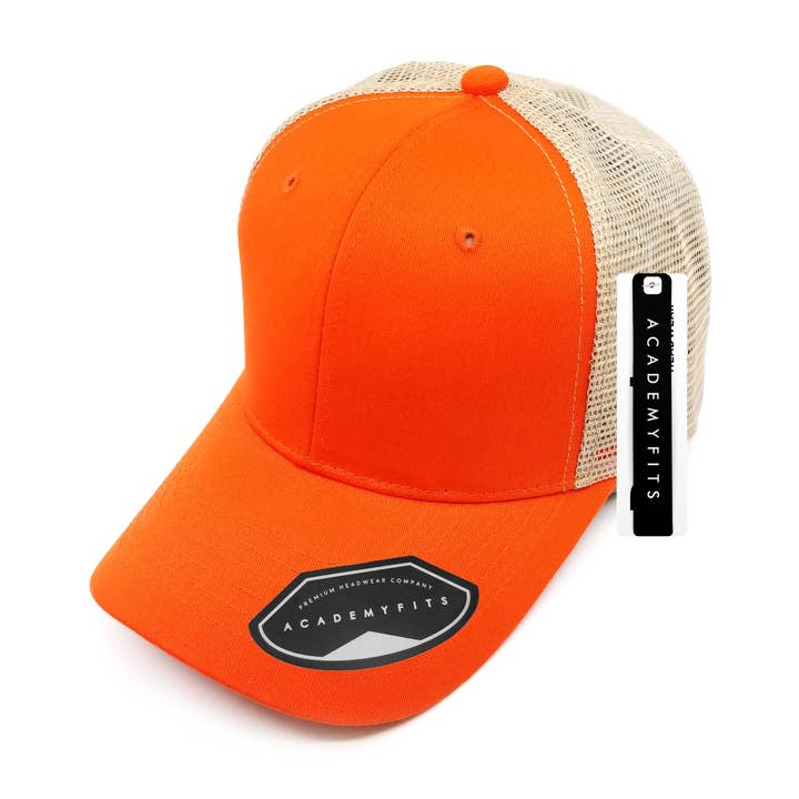 The Park Wholesale – wholesale Trucker hat – Unisex – Academy Fits Cotton Curve Trucker Hat - 20736