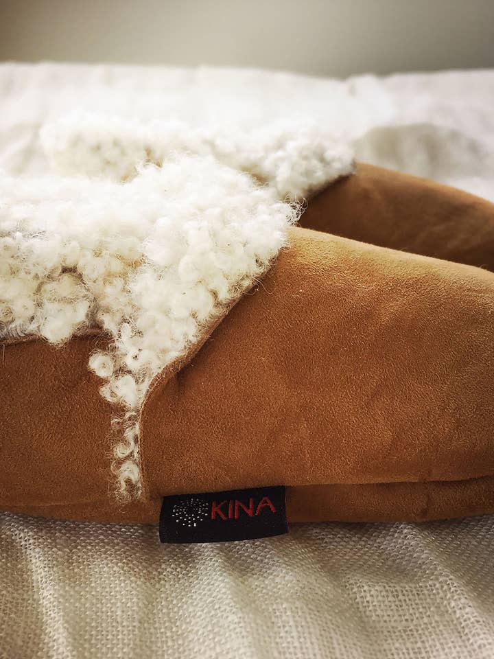 Nui Organics - Wholesale Booties - Baby - Kina Booties Natural