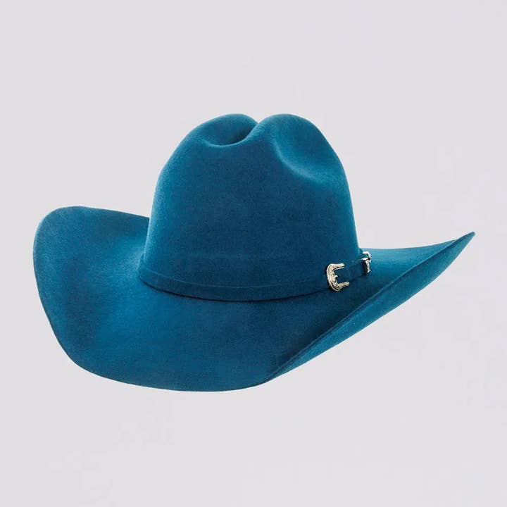 American Hat Makers - Wholesale Cowboy Hat - Unisex - 100% Wool Felt Western Cowboy Hat - Style Cattleman