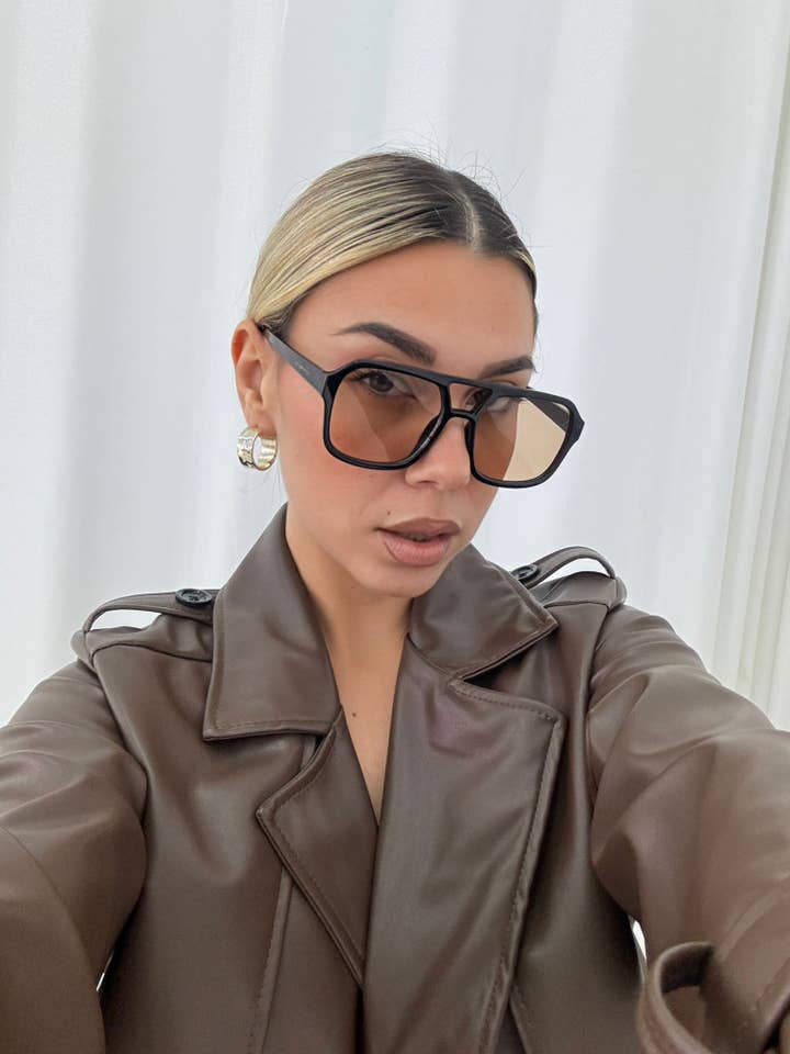 ANNAKEY DUIF ZWARTE ZONNEBRIL voor wholesale door AnnaKey