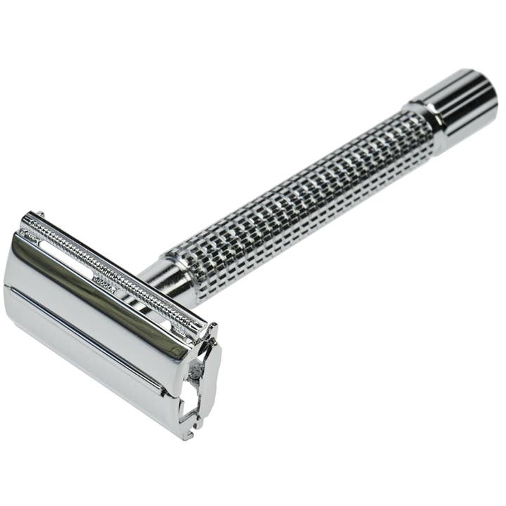 nostalgic razor, chrome, length 10.5 cm for wholesale by Fantasia R. Espig KG