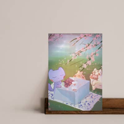 Picnic de Cerezos en Flor para venta al por mayor de Notebeans Stationery