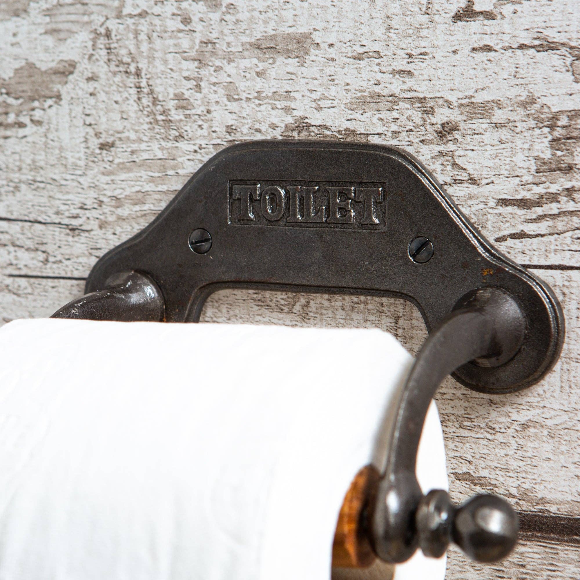 Rinkit Ltd – wholesale Toilet paper holder – Industrial Toilet Roll Holder - W180mm - Raw3