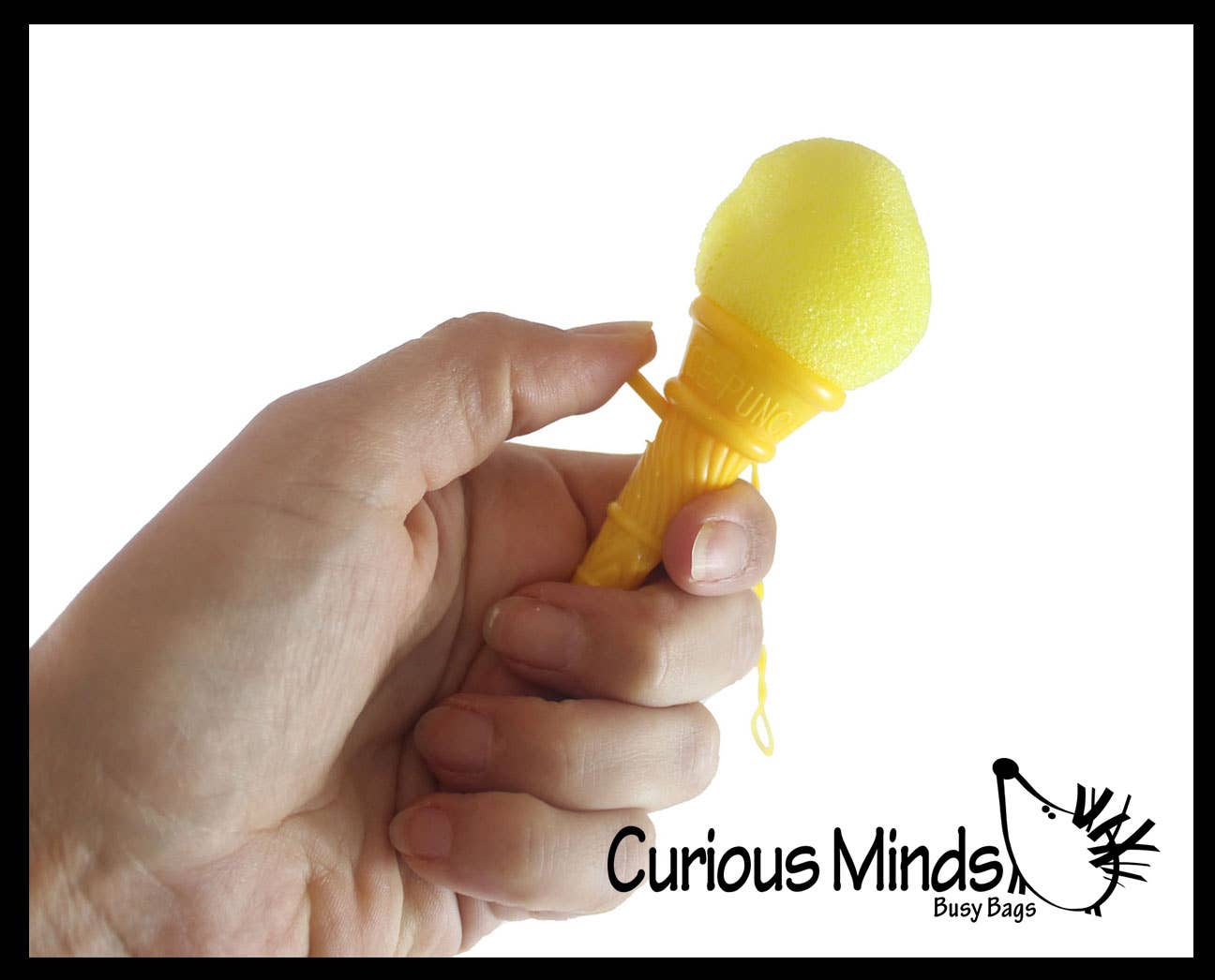 Curious Minds Toys - Wholesale Classic Toy - Kids - 1 Mini Ice Cream Cone Shooter Popper Toy - Foam Ball Shoots2