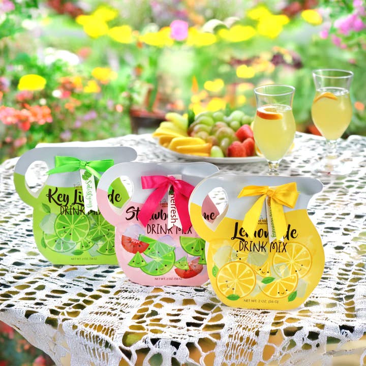 Too Good Gourmet - Wholesale Drink Mix - Summersweet Lemonade Mix Pitchers - Lemon & Key Lime