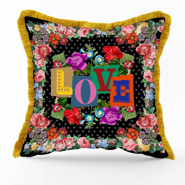 Trianon luxury cushion cover 50x50 for wholesale by Mouchkine Jewelry