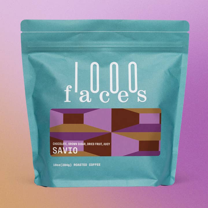 Savio Seasonal Blend Coffee Beans for wholesale by 1000 Faces Coffee