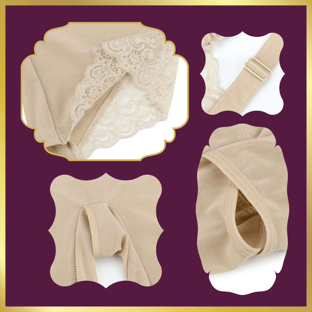 Trophy ShapeWear – wholesale Shapewear – Women's – Medium Compression Lace Bodysuit Shapewear 11