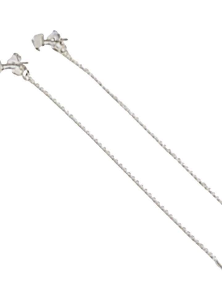 Square Chain Earrings SS for wholesale by Links & Locks