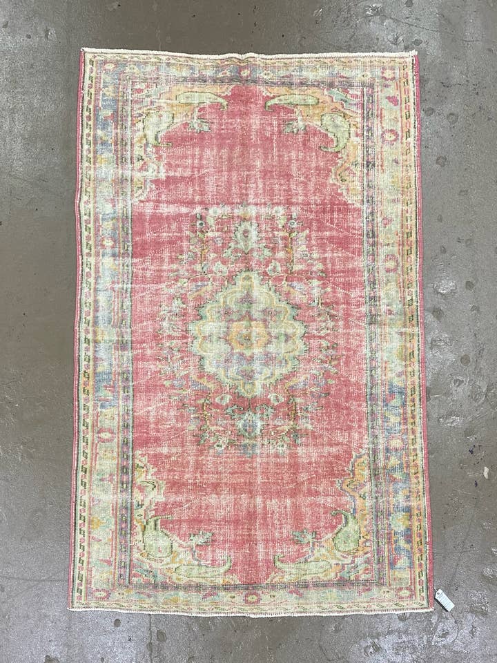 Vintage Oushak Area Rug | 5.8 x 9.1 for wholesale by Vintage Loomz