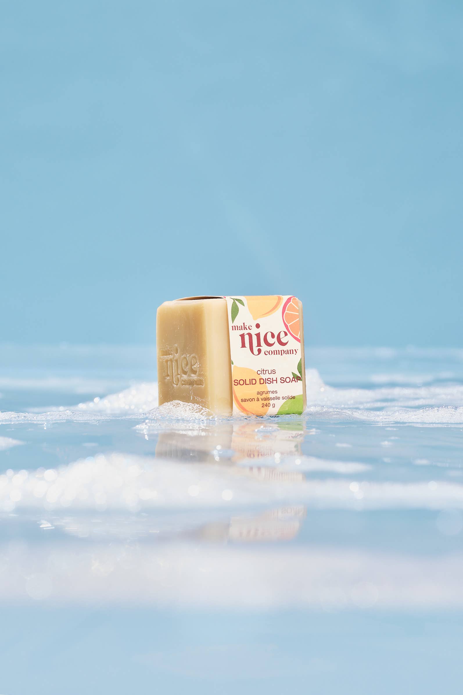 Make Nice Company - Wholesale Dish Soap - Citrus Solid Dish Soap2