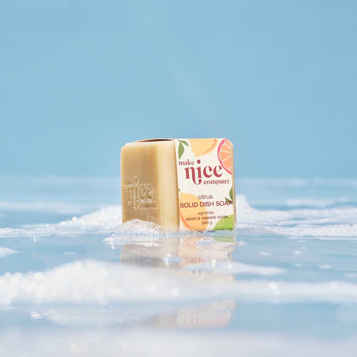 Make Nice Company - Wholesale Dish Soap - Citrus Solid Dish Soap2
