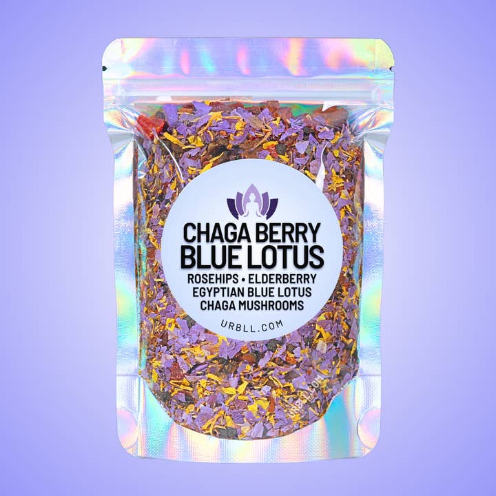 Urbll - Wholesale Loose Tea - Chaga Berry Blue Lotus