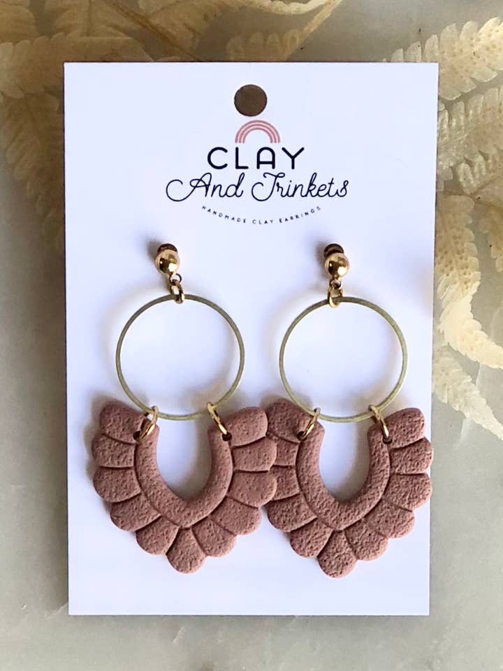 Boho Allie Dangles for wholesale by Clay and Trinkets