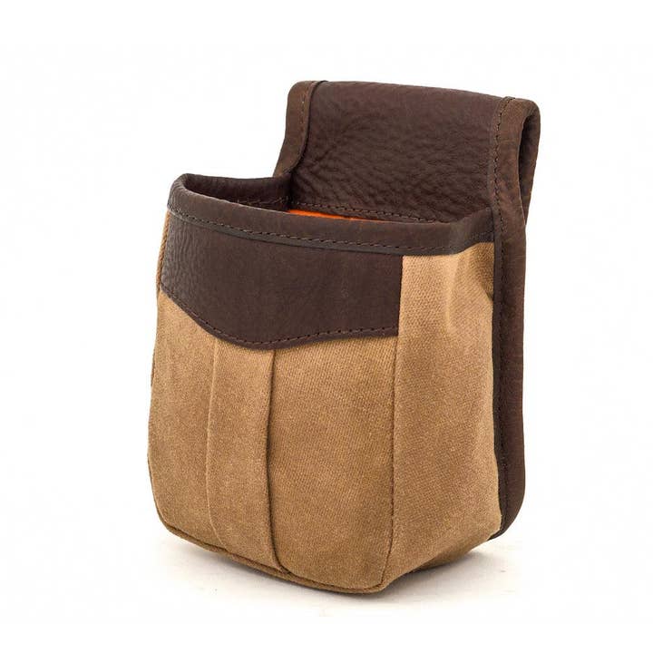 Mission Mercantile Leather Goods - Wholesale Belt Bag - Men's - White Wing Waxed Canvas Hunting Single Belt Pouch