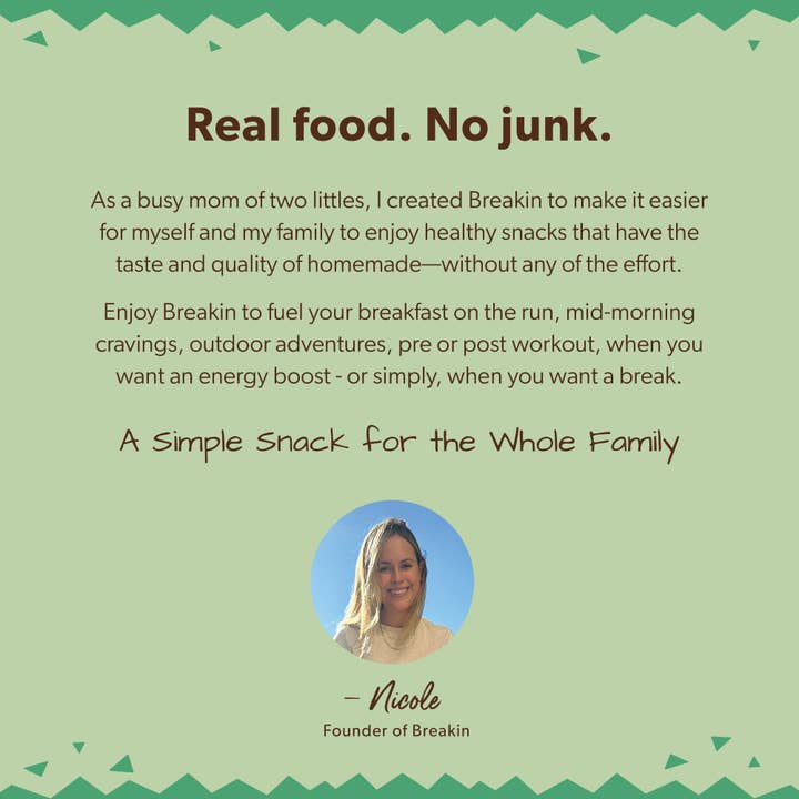 Breakin Snacks - Wholesale Granola - Coconut Almond: Chewy Granola Bites (10pk)6