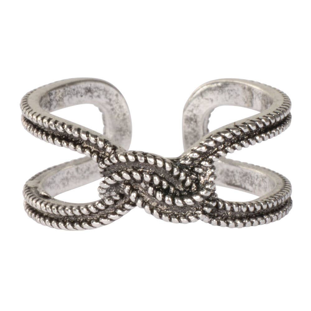 Benjamin International - Wholesale Band/Stacked Ring - Knot Adjustable Ring1