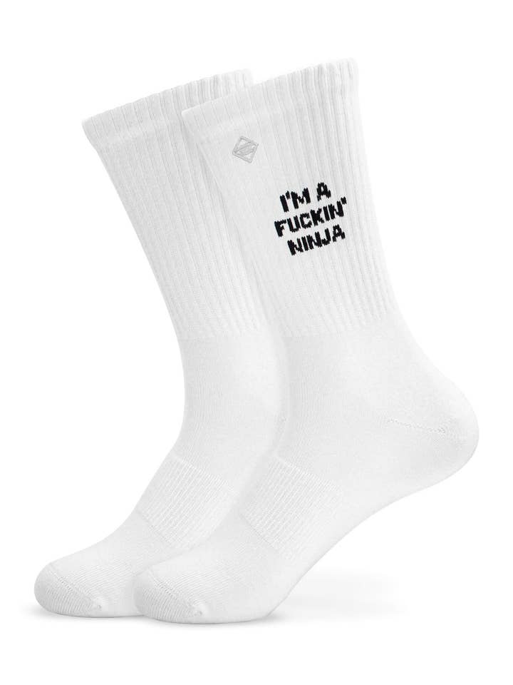 I´m a Ninja - Tennis Socken für den Großhandel von J.Clay