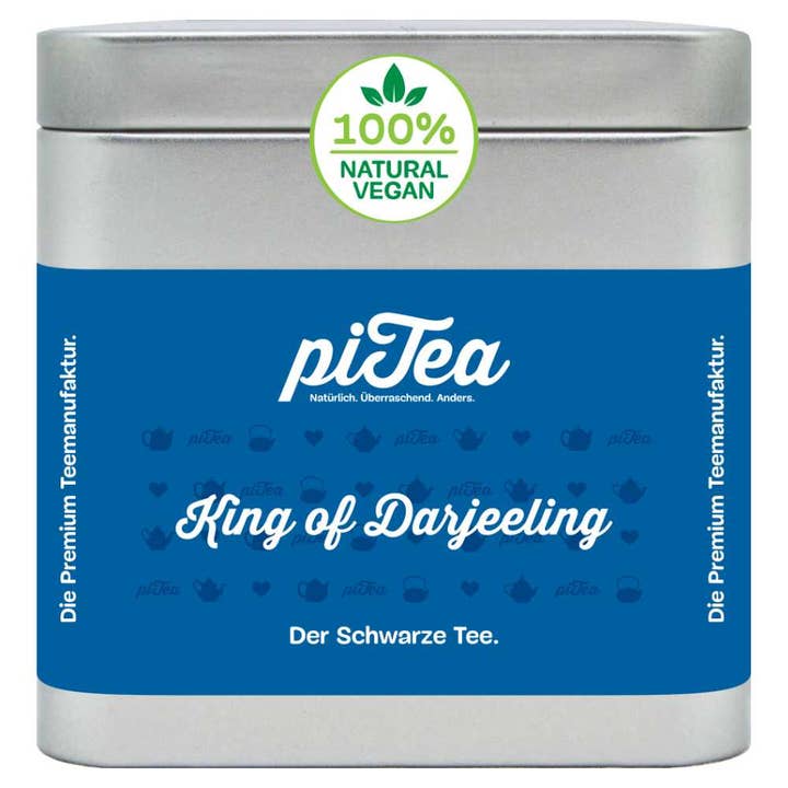King of Darjeeling - Chá Preto por atacado de piTea - Die Teestation in der Dose