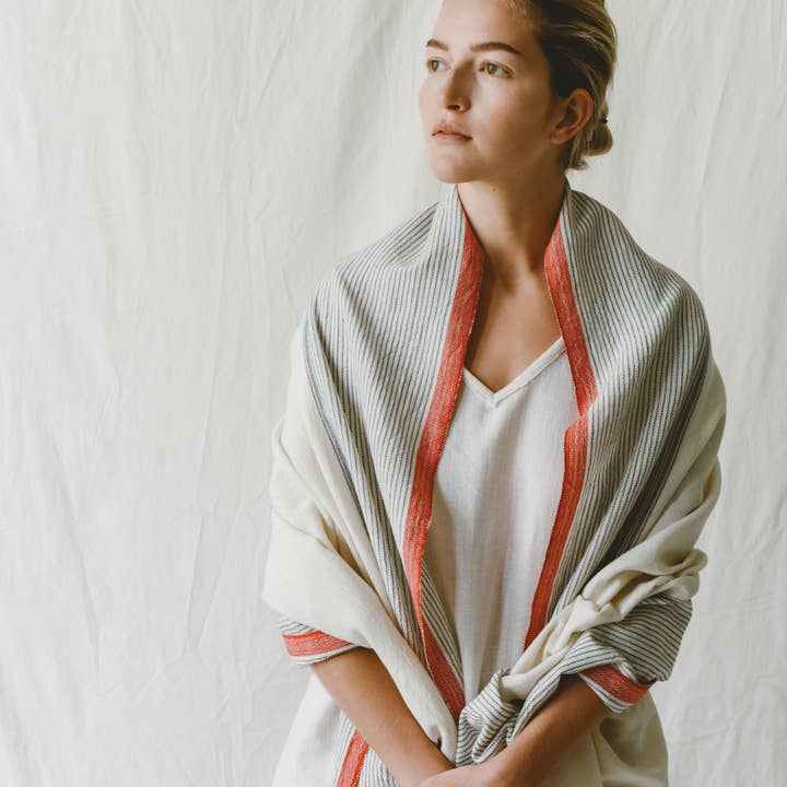 HOME & LOFT – Großhandel Badehandtuch – Ivory Cherry Tribeca Handtuch5