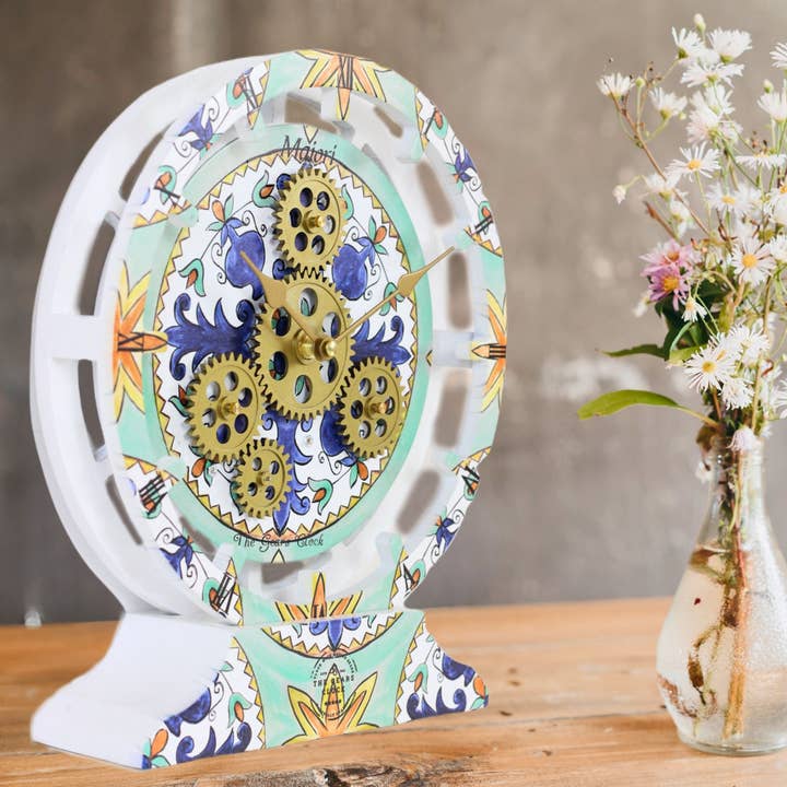 HORLOGE MURALE DE BUREAU ITALY LINE 10 POUCES MAIORI pour la vente par The Gears Clock