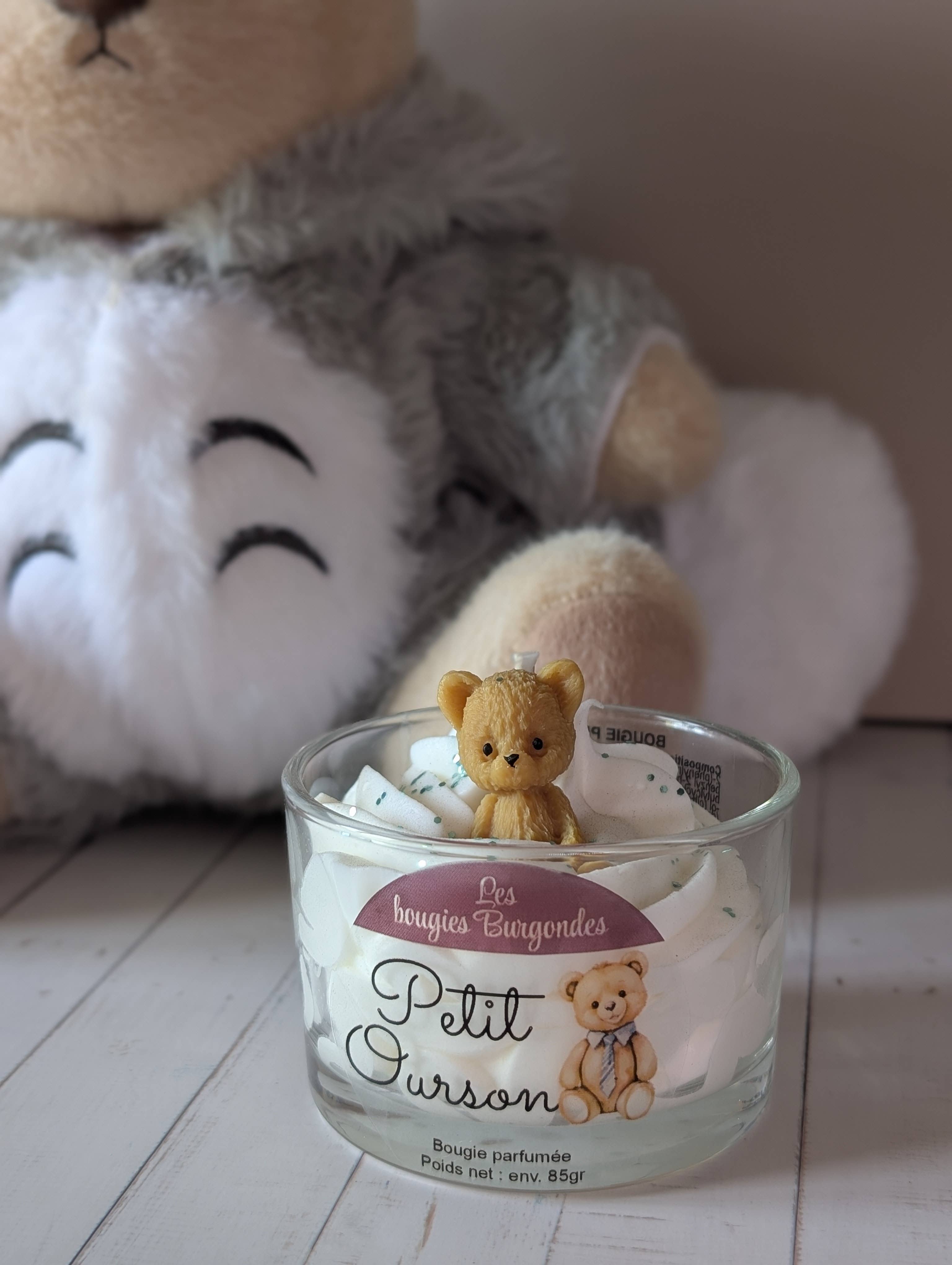 Les bougies Burgondes - Wholesale Novelty Candle - Gourmet candle little bear2