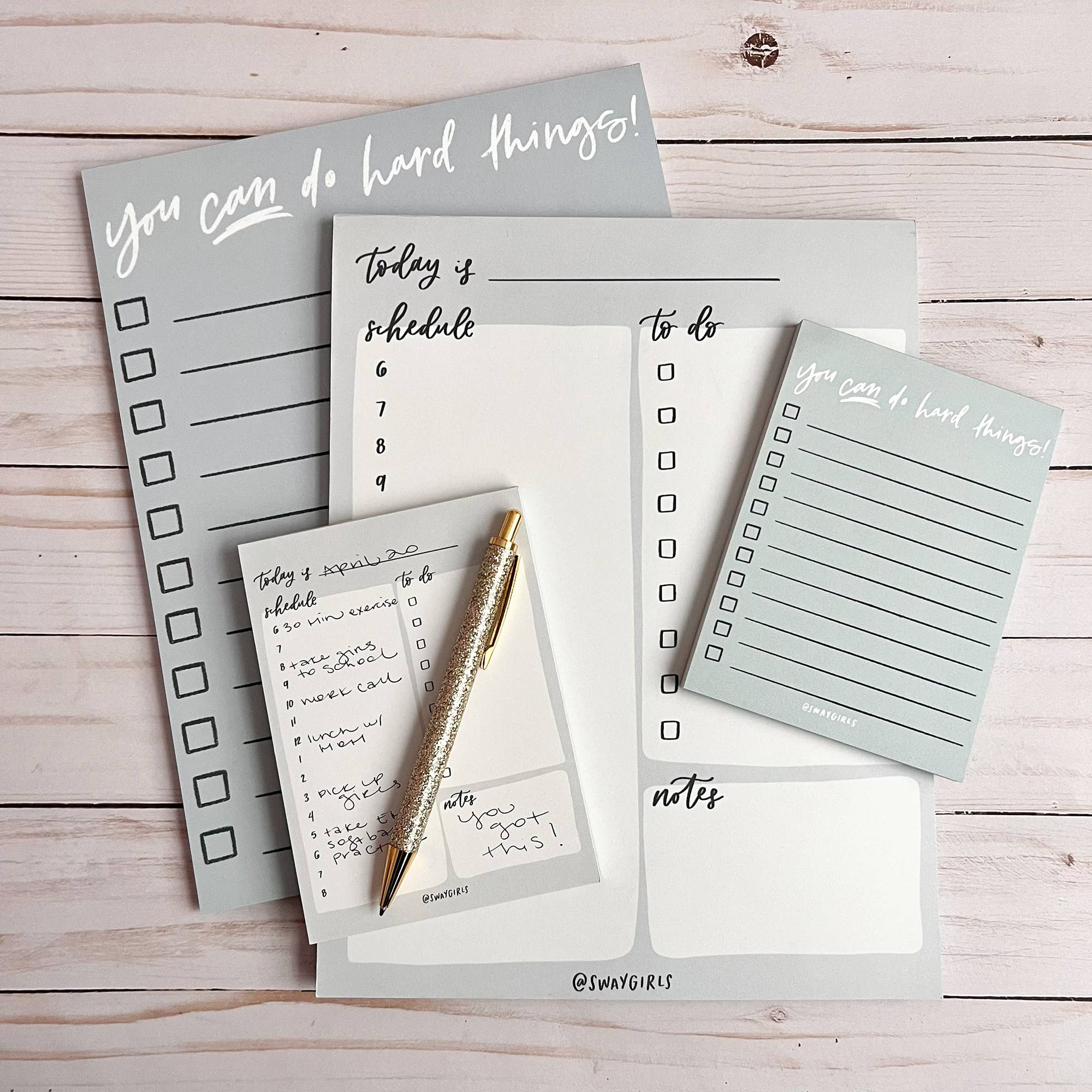 swaygirls - Wholesale Notepad - Daily planner notepad bundle10