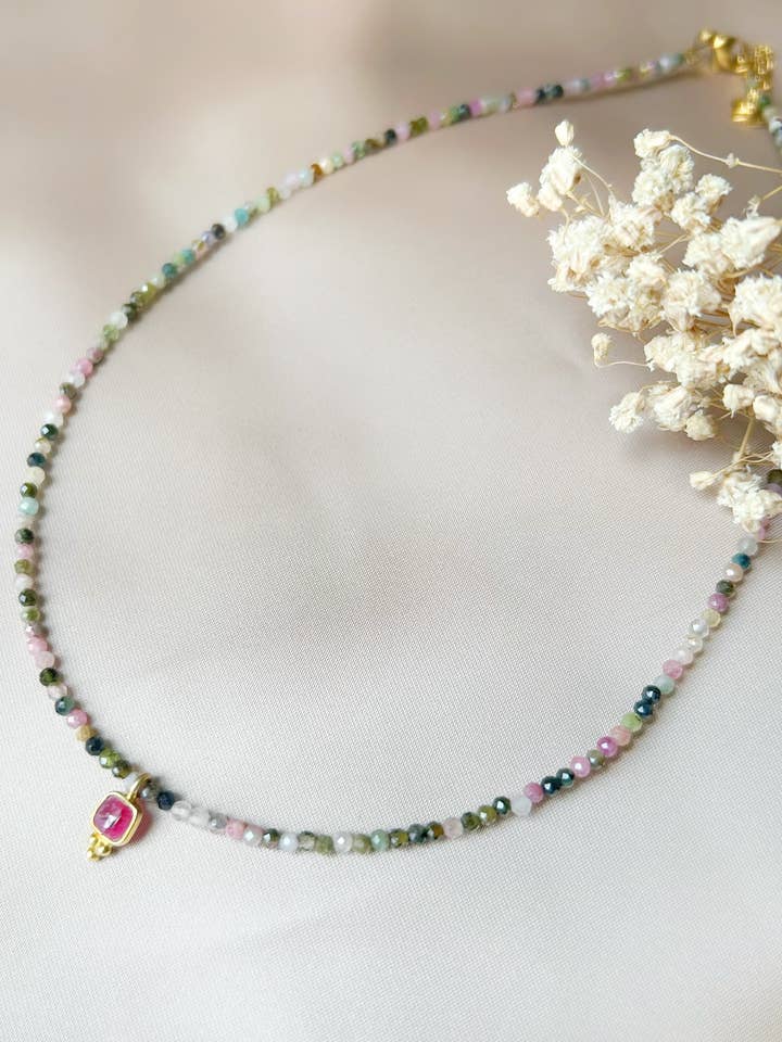 Collana Guilin - Tormalina per la vendita all'ingrosso da parte di Malaco