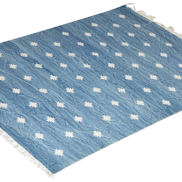 Tappeto Nahargarh in cotone 100% tessuto a mano per la vendita all'ingrosso da parte di Jaipur RugHauz