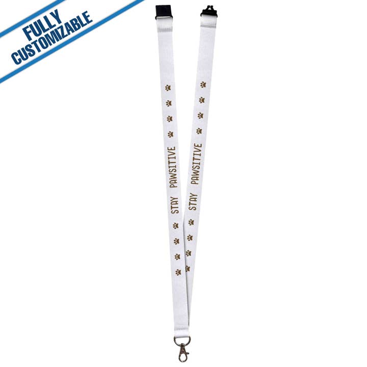GiftWorksPlus - Wholesale Lanyard - Unisex - Lanyard with Clip - Fully Customizable