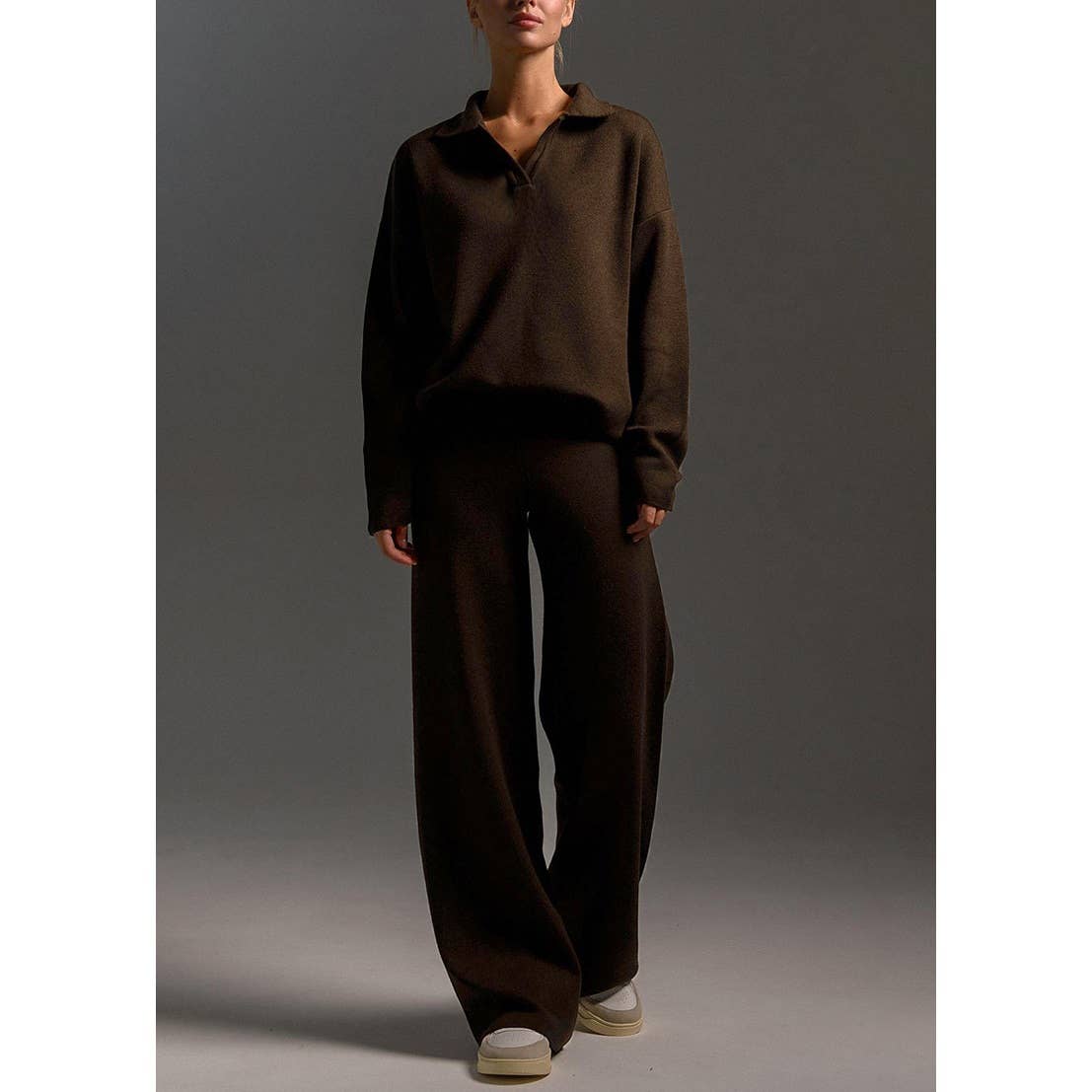 Mapcie - Wholesale Top & Pant Set (NOT Loungewear) - Women's - Long sleeve top and long pants sweater set7