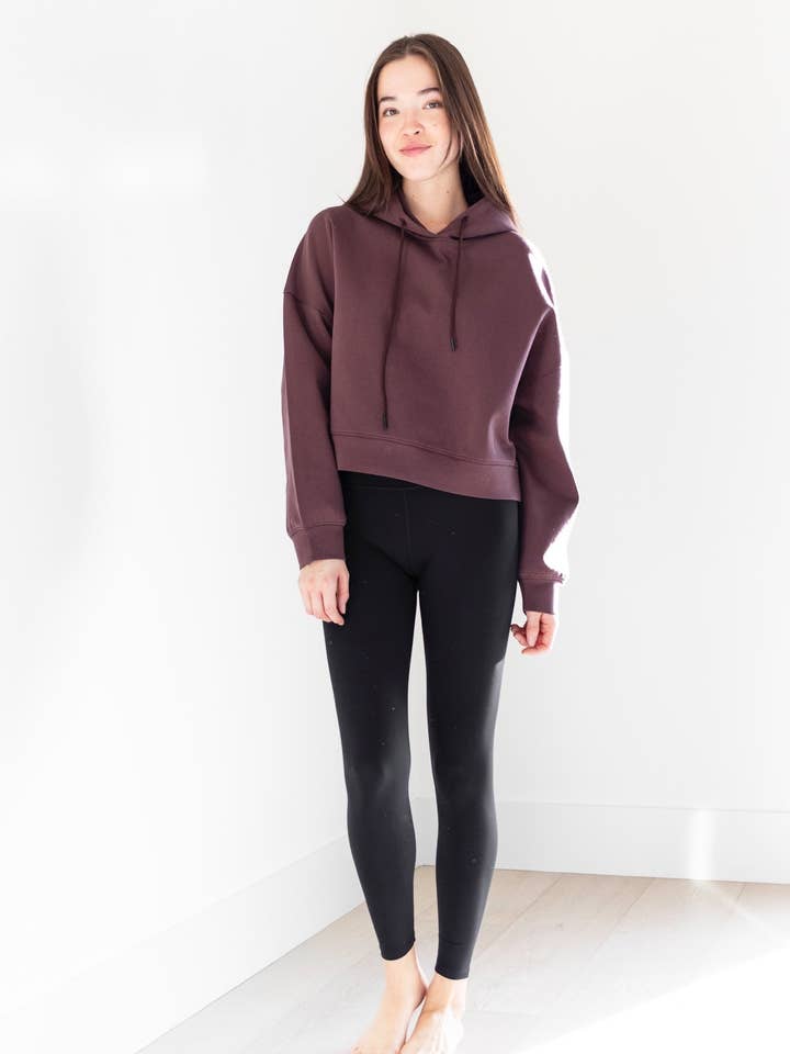 PRIV Collections - Wholesale Hoodie - Women's - Sia Hoodie in Espresso