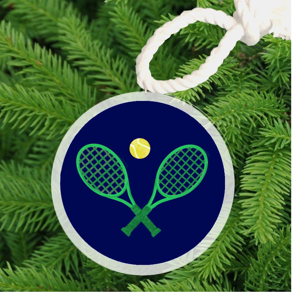 Preppy / Palm Beach Gift Box Christmas Ornament 