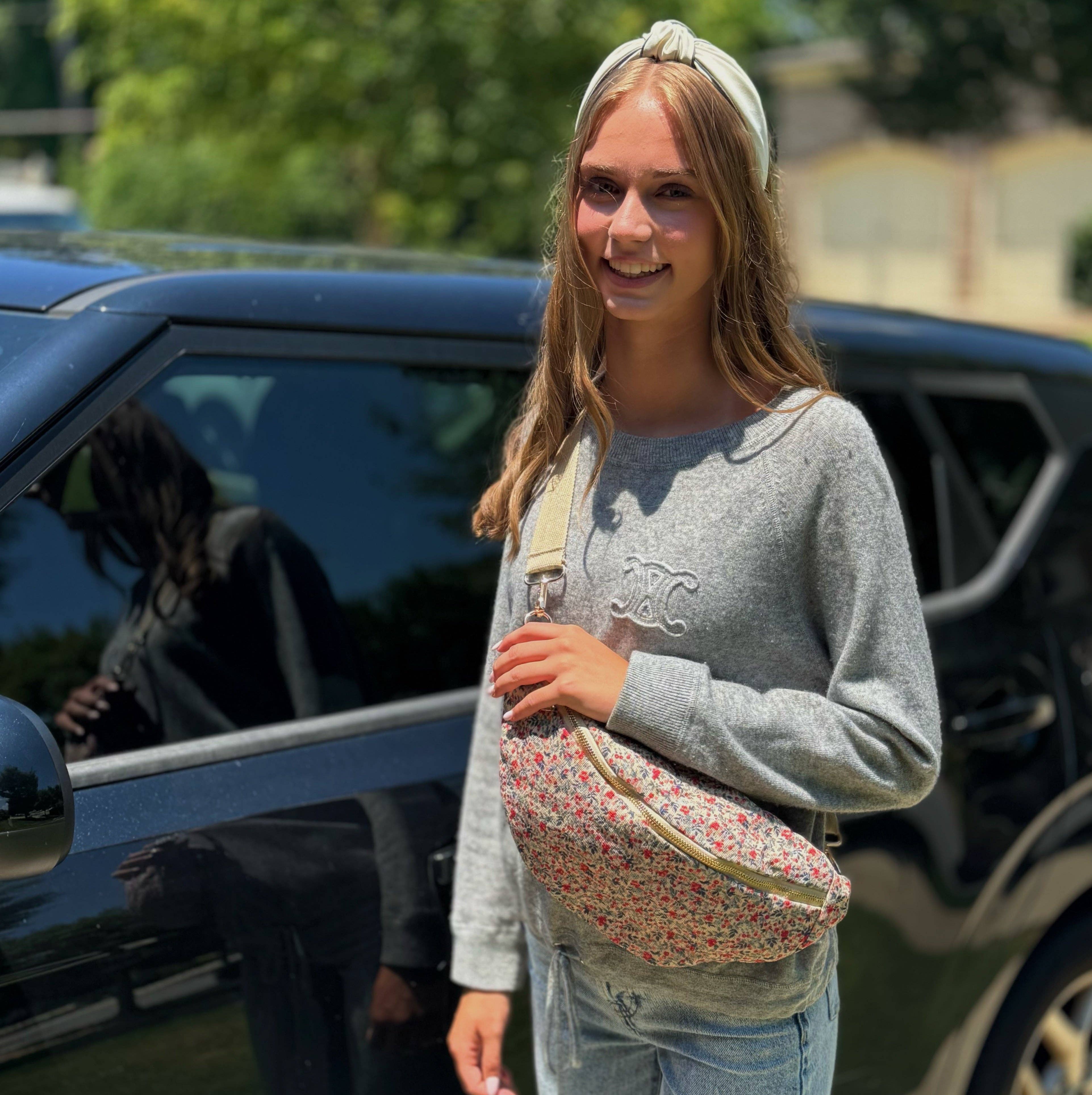 Ellison+Young - Wholesale Crossbody Bag - Women's - Vintage Floral Sling Bag – Adjustable Crossbody with Wide Strap for All-Day Comfort3