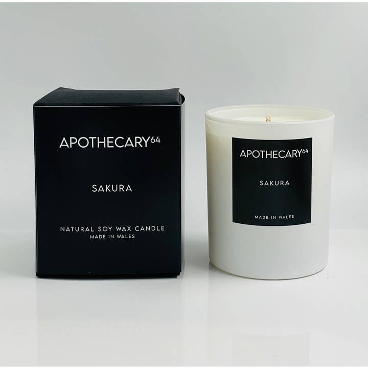 Sakura - Japanese Cherry Blossom Candle for wholesale by Apothecary64