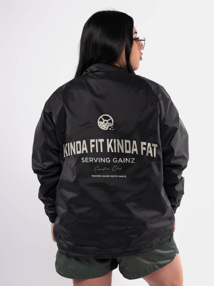 Black Executive Chef Coach's Jacket for wholesale on Faire4