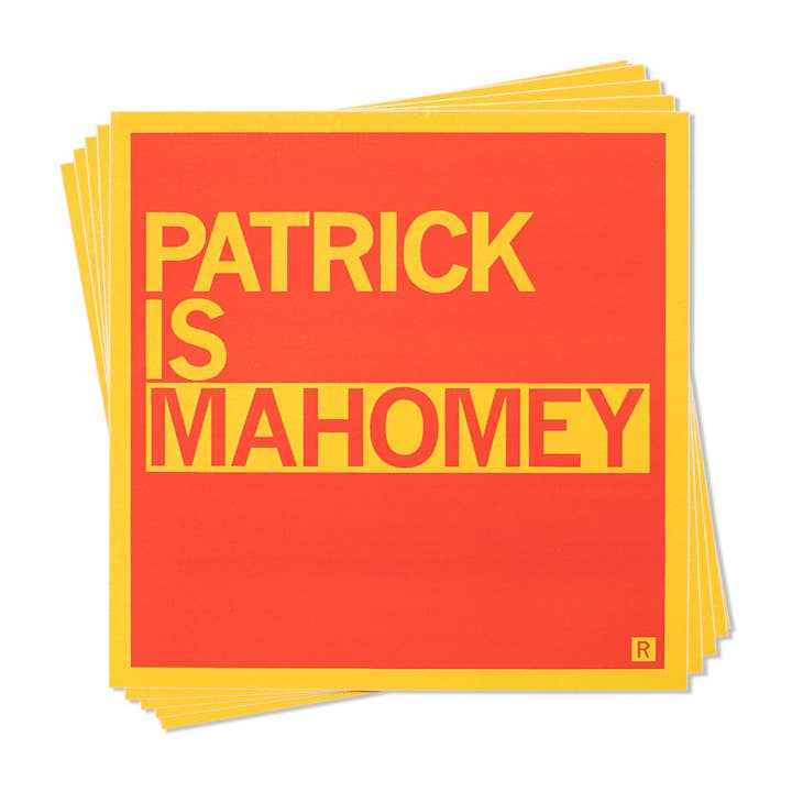 Patrick Is Mahomey Sticker for wholesale by RAYGUN