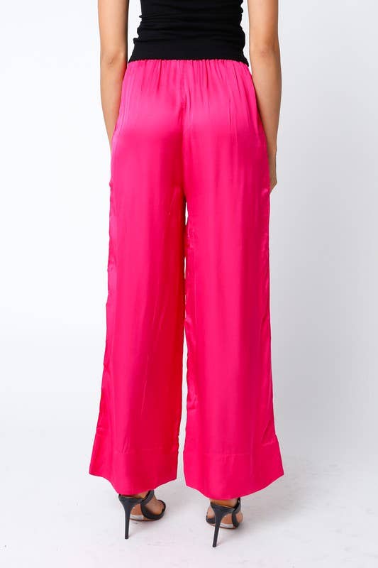 Olivaceous - Wholesale Broek - Dames - Noah Satijnen Broek2