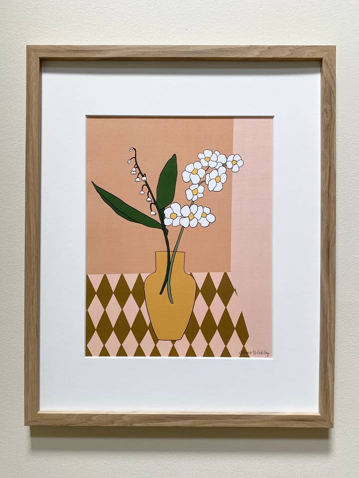 May Flower Print for wholesale by Figure Form