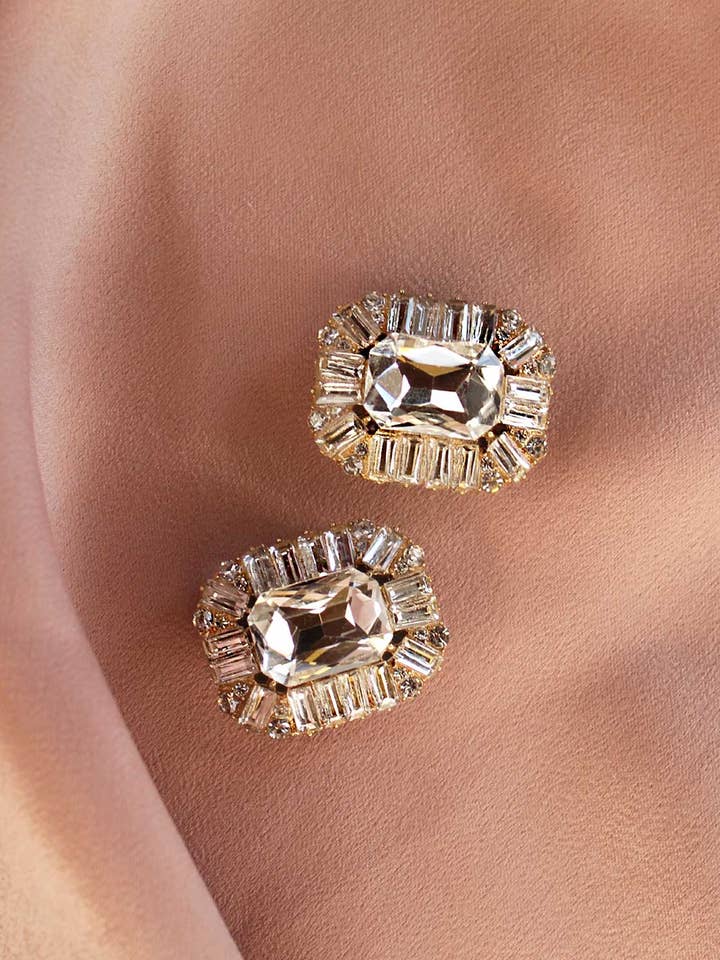 Sofie crystal clips for wholesale by Froufrouz